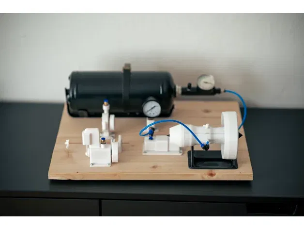 Động cơ phản lực Turbofan hoạt động bằng không khí nén - Image 2