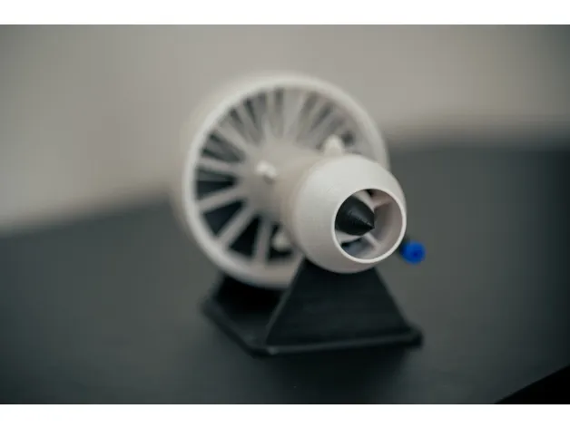 Động cơ phản lực Turbofan hoạt động bằng không khí nén - Image 4