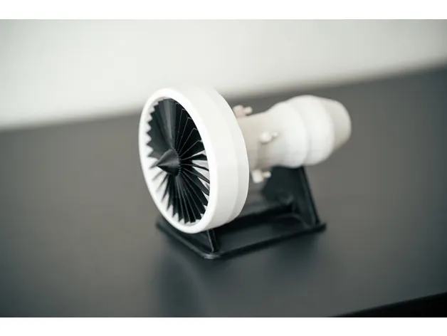 Động cơ phản lực Turbofan hoạt động bằng không khí nén - Image 10