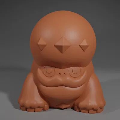 Mô hình nhân vật Darmanitan Galarian phong cách búp bê ngón tay Bandai