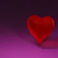 Bóng bay hình trái tim dễ thương tạo ra từ Blender - Thumbnail 1
