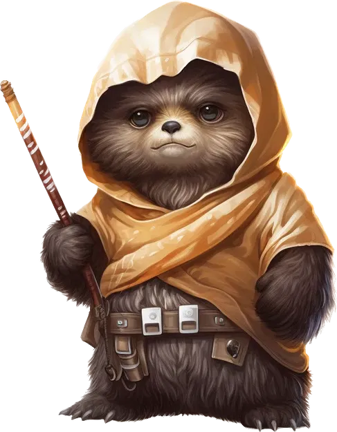 Gấu bông không gian Ewok Eewatcha trong Star Wars - Image 2