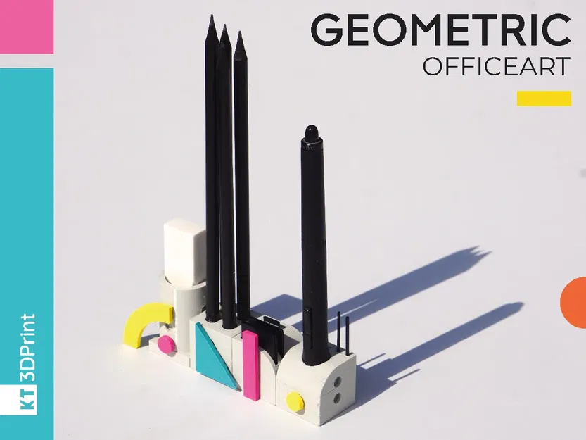 Bộ tổ chức văn phòng mô-đun in 3D cho không gian làm việc - Image 1