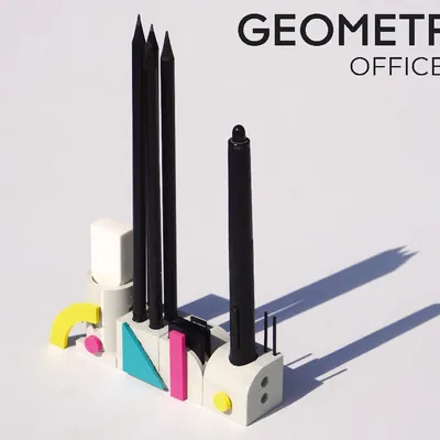 Bộ tổ chức văn phòng mô-đun in 3D cho không gian làm việc