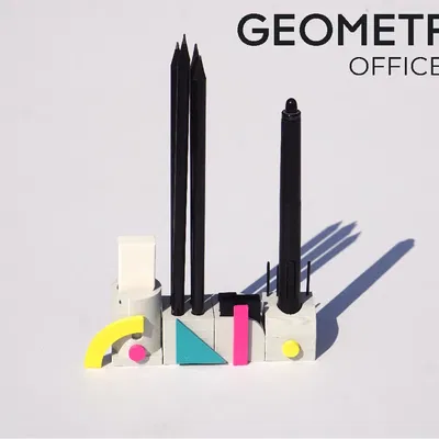 Bộ tổ chức văn phòng mô-đun in 3D cho không gian làm việc