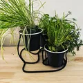 Giá đỡ ba tầng cho chậu cây gia vị và hoa - Thumbnail 2