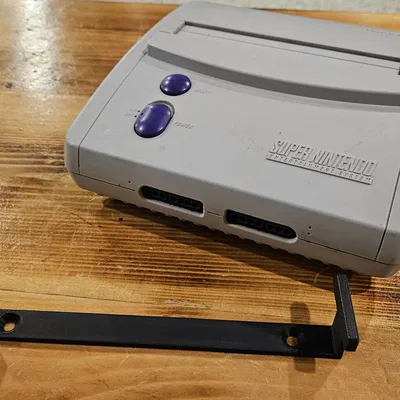 Giá đỡ tường cho Nintendo SNES phong cách tối giản