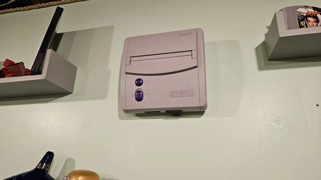 Giá đỡ tường cho Nintendo SNES phong cách tối giản - Image 7