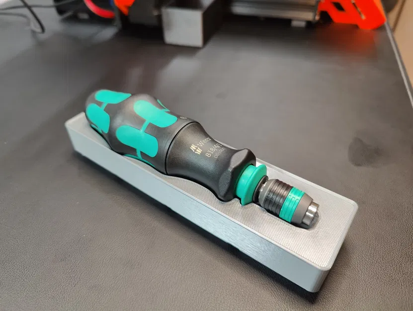 Giá đỡ tua vít Wera 818/4/1 cho Gridfinity - Image 1