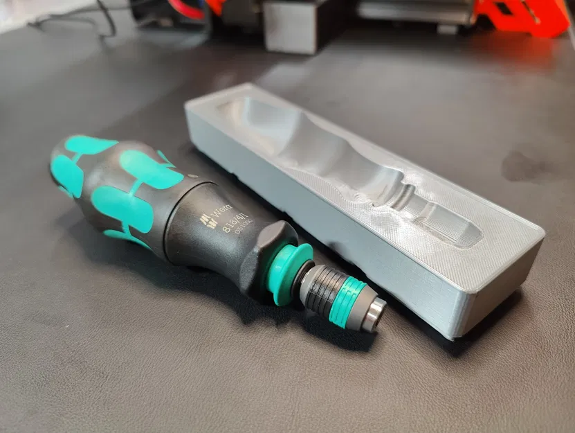 Giá đỡ tua vít Wera 818/4/1 cho Gridfinity - Image 2