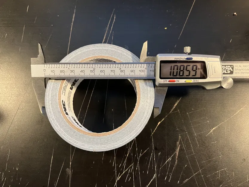 Thước đo bán kính cho thước kẹp kỹ thuật số 16mm - Image 2