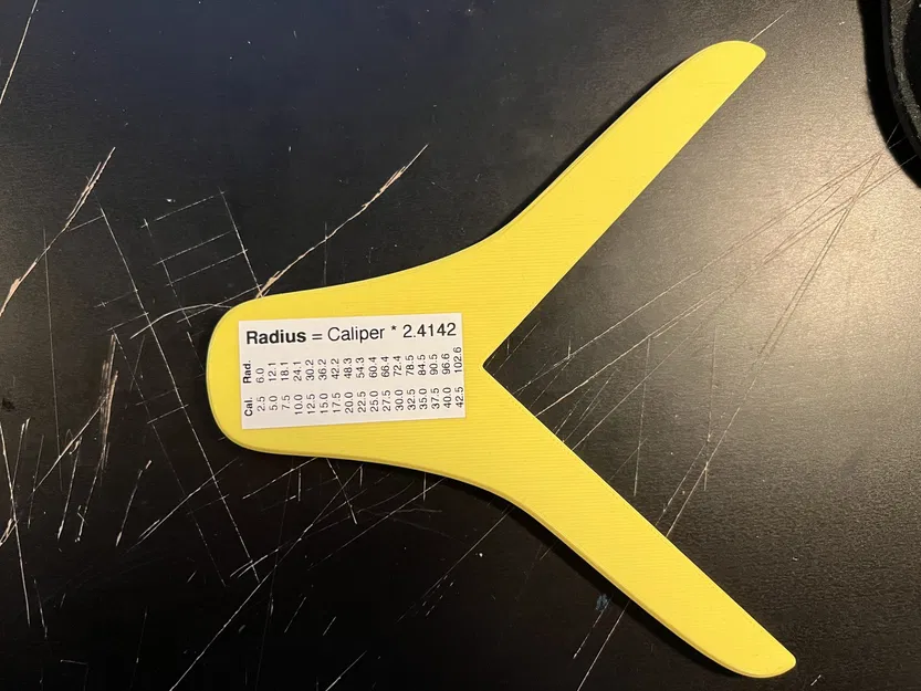 Thước đo bán kính cho thước kẹp kỹ thuật số 16mm - Image 3