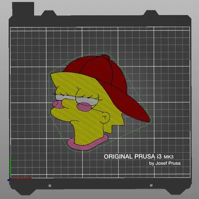 Biểu tượng Lisa Simpson độc đáo cho nghệ thuật và thiết kế