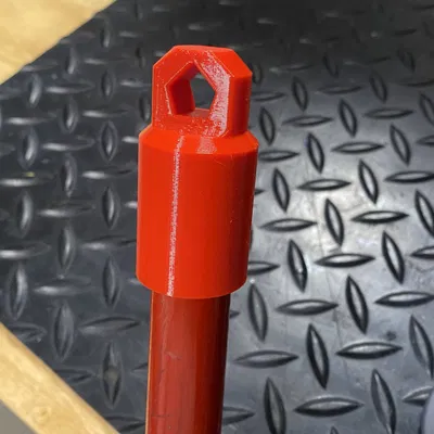 Nắp chổi đơn giản với tay cầm thay thế