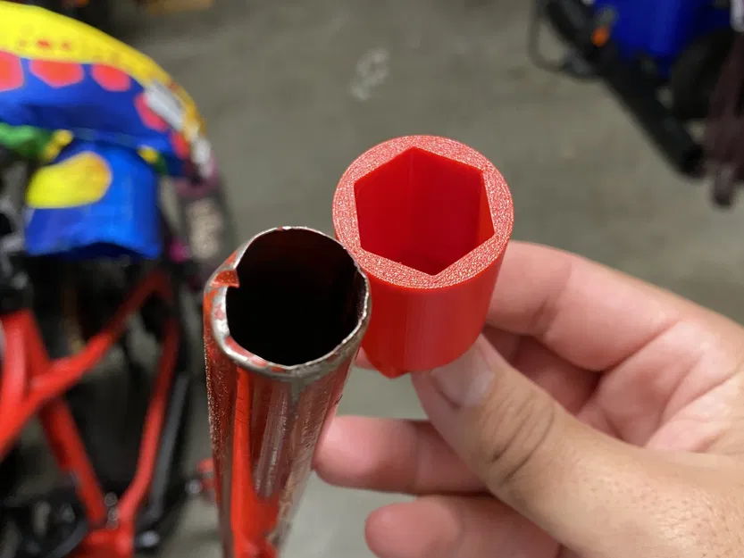 Nắp chổi đơn giản với tay cầm thay thế - Image 3