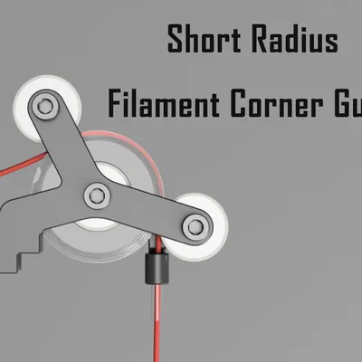 Hướng dẫn góc cuộn filament bán kính ngắn