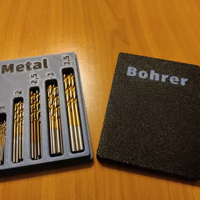 Hộp lưu trữ mini drill cho các loại khoan nhỏ