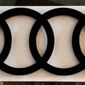 Logo Audi Ringe - Biểu tượng vòng tròn đặc trưng của Audi - Thumbnail 1