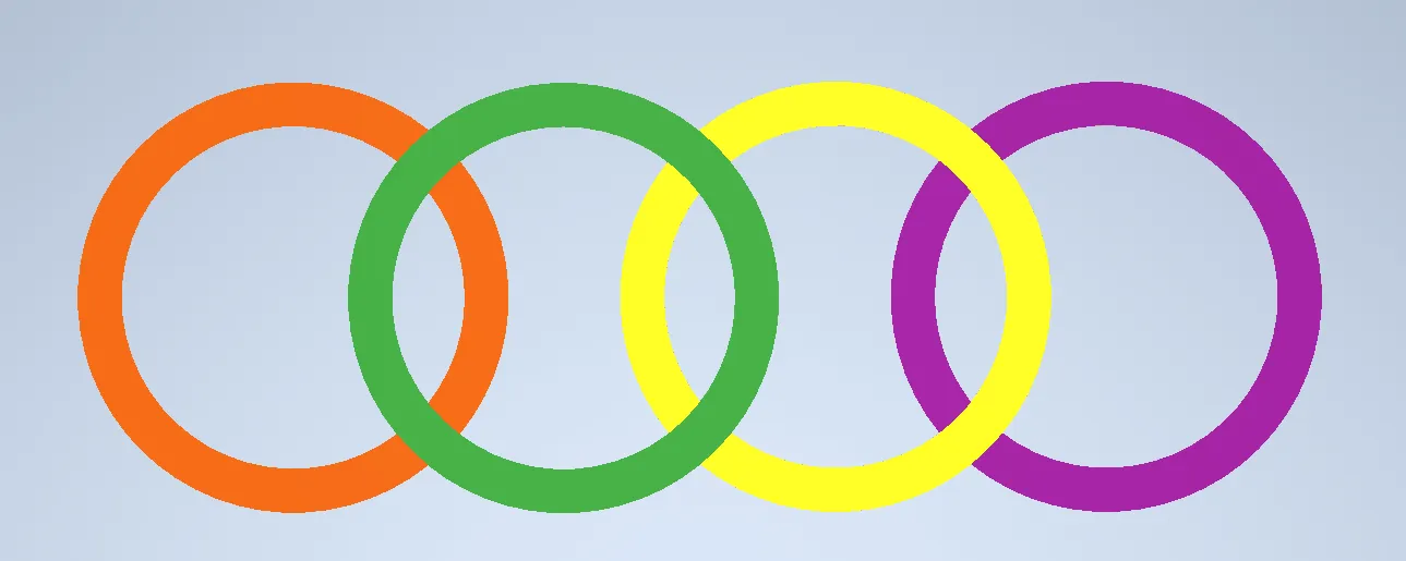 Logo Audi Ringe - Biểu tượng vòng tròn đặc trưng của Audi - Image 2