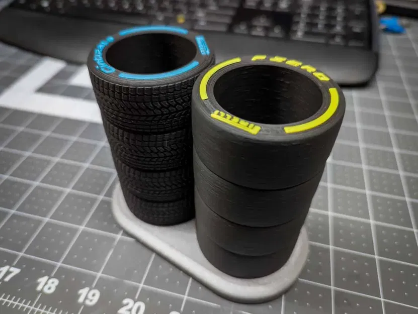 Giá đỡ bút chì/bút bi hình lốp F1 Pirelli - Image 3