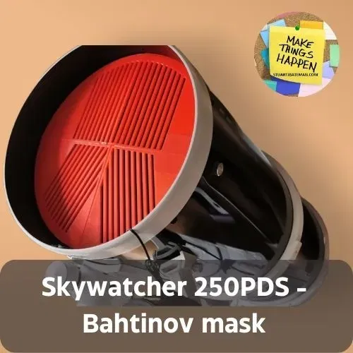 Mặt nạ Bahtinov cho kính thiên văn SkyWatcher 250 PDS - Image 1