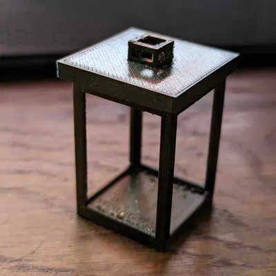 Đèn lồng đơn giản với thiết kế tối giản và tiện lợi