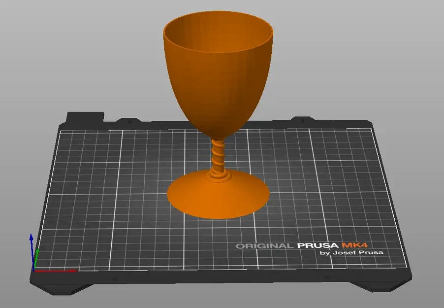 Ly rượu vang di động đơn giản - Image 1