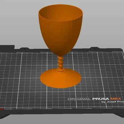 Ly rượu vang di động đơn giản