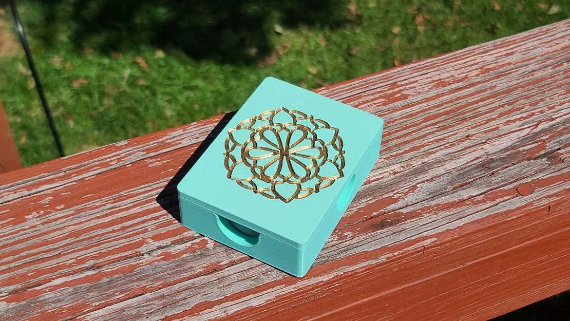 Giá đỡ thẻ khẳng định hàng ngày với thiết kế Mandala - Image 2