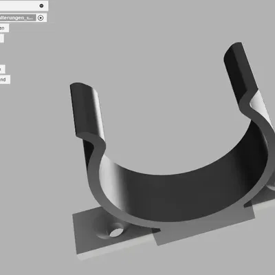 Giá đỡ chân bếp và kẹp tròn cho tủ bếp