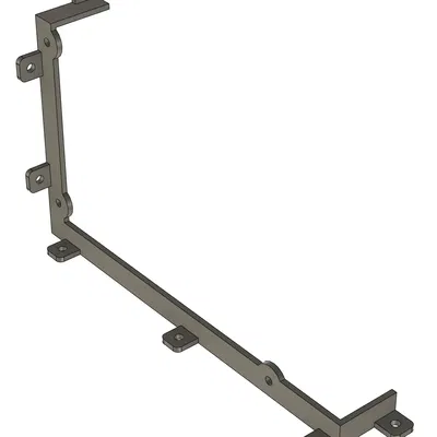 Giá đỡ nguồn ATX cho bề mặt gỗ trong tủ Virtual Pinball