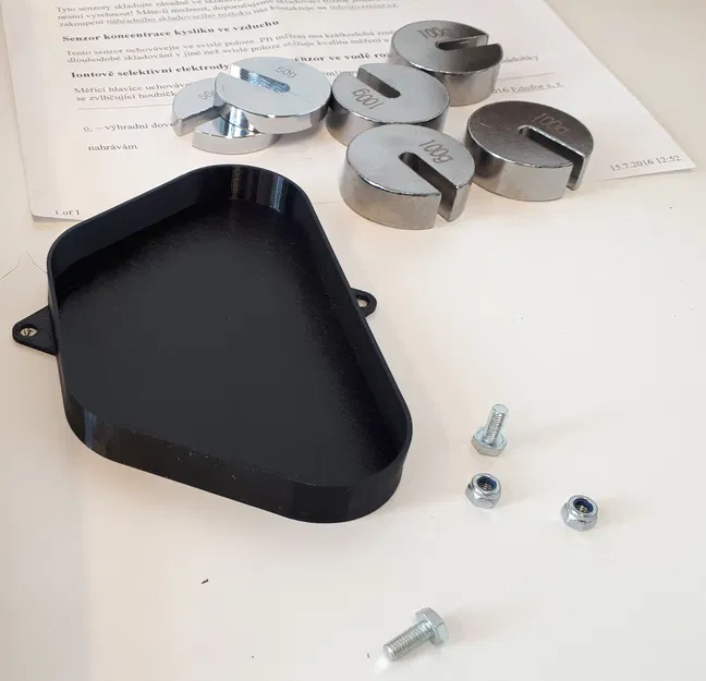 Miska na závaží aparatury Vernier - nghiên cứu chuyển động quay (GDX-CFA) - Image 3