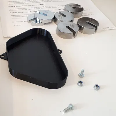 Miska na závaží aparatury Vernier - nghiên cứu chuyển động quay (GDX-CFA)