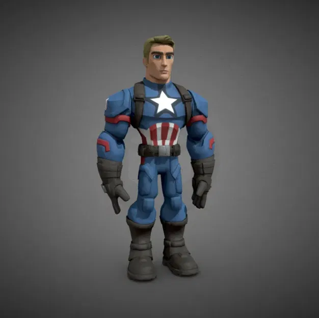 Nhân vật Captain America trong Disney Infinity - Image 1