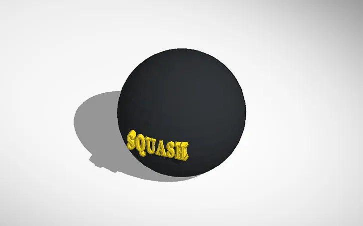 Quả bóng squash tham khảo cho học tập - Image 1