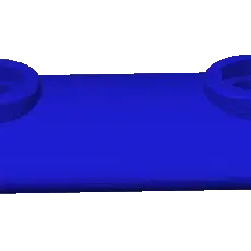 Cánh tay RAM 1.5" với 2 điểm kẹp