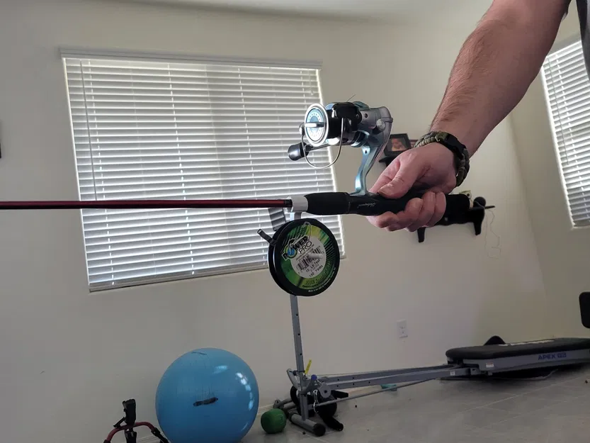 Giá đỡ cuộn dây câu cá cho cần câu tiện lợi - Image 2