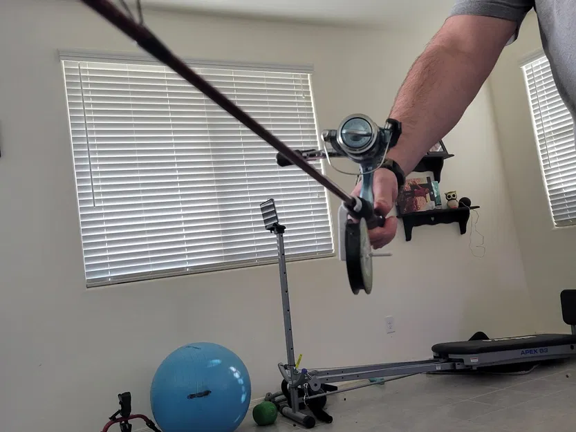 Giá đỡ cuộn dây câu cá cho cần câu tiện lợi - Image 3