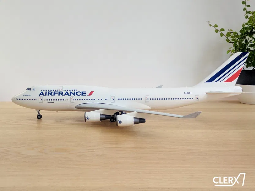 Mô hình máy bay Boeing 747-400 tỷ lệ 1:144 - Image 3