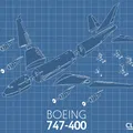 Mô hình máy bay Boeing 747-400 tỷ lệ 1:144 - Thumbnail 6