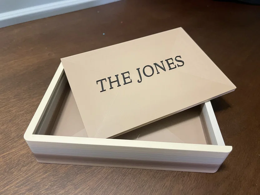 Hộp đựng ảnh 4x6 với nắp trượt cho quà tặng - Image 1