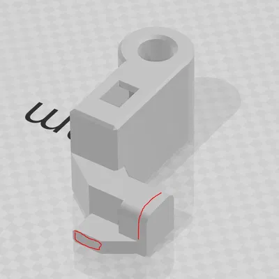 Cần gạt cảm biến filament cho máy in mk3s mk3s+