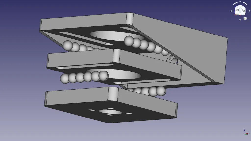 Cặp nối Oldham Z-Axis không rung và bảo vệ hot-end - Image 1