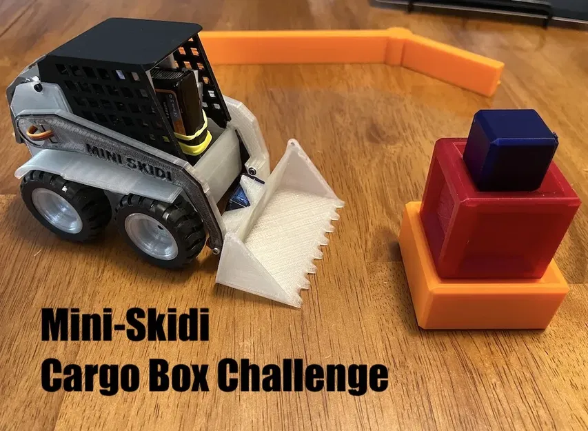 Thử thách xếp chồng hộp hàng Mini Skidi - Image 1