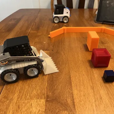 Thử thách xếp chồng hộp hàng Mini Skidi