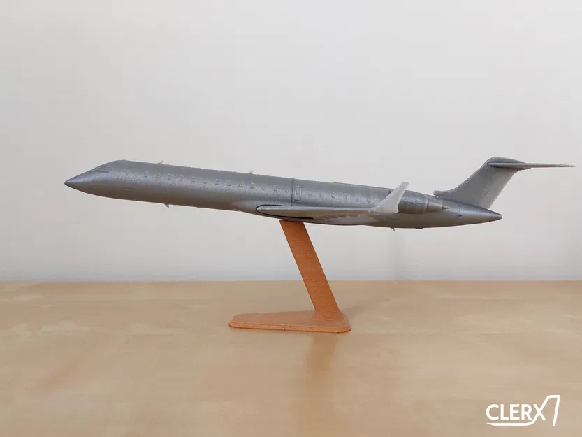 Mô hình máy bay Bombardier CRJ700 tỷ lệ 1:100 - Image 3