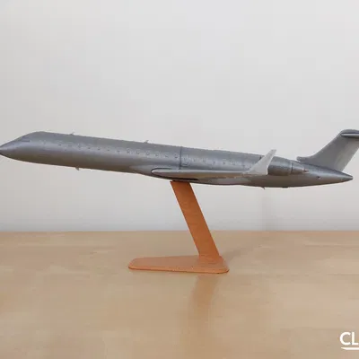 Mô hình máy bay Bombardier CRJ700 tỷ lệ 1:100