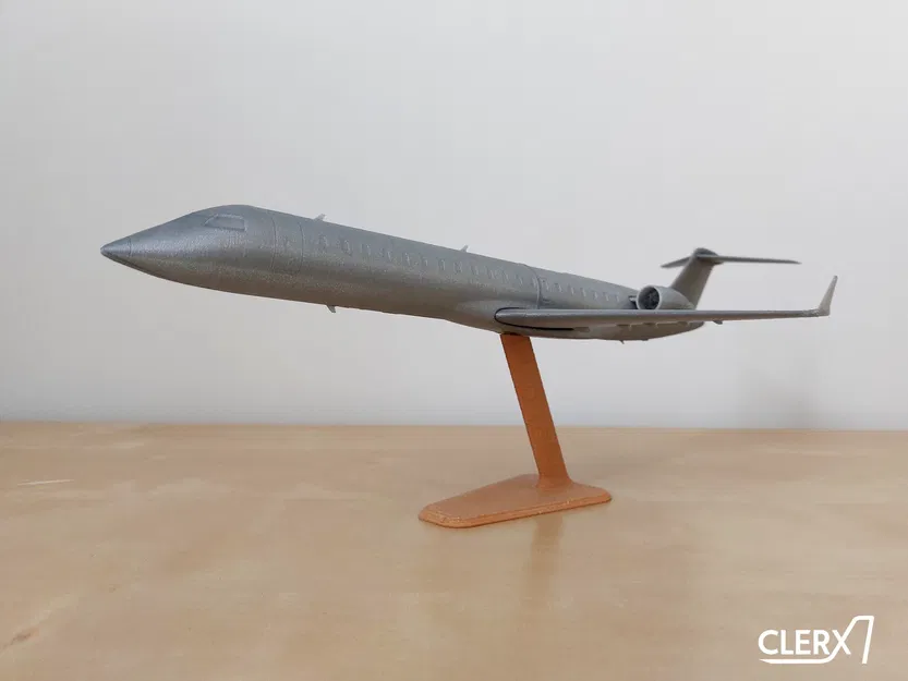 Mô hình máy bay Bombardier CRJ700 tỷ lệ 1:100 - Image 5