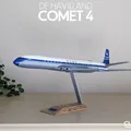 Mô hình máy bay thương mại De Havilland Comet 4 tỉ lệ 1:100 - Thumbnail 1