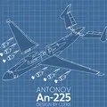 Mô hình máy bay vận tải Antonov An-225 Mriya tỉ lệ 1:200 - Thumbnail 6